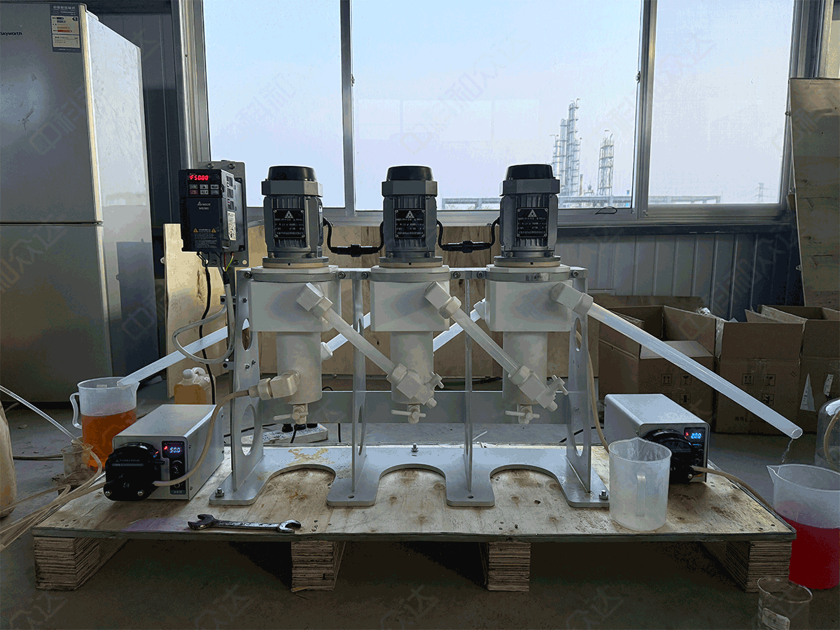 实验型三级逆流离心萃取机